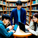 미디어기술사 필기시험 고득점 비결 - SNS Study Group**

Professional university students study media history together in a brightly lit l...